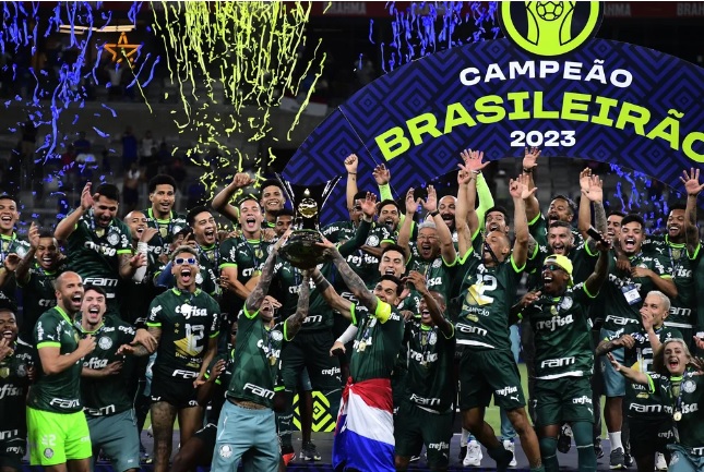 Palmeiras conquista o Brasileirão 2023 e aumenta vantagem como maior  campeão nacional - ZÉ DUDU